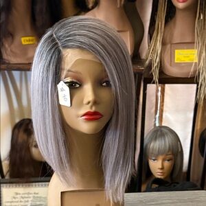 Stylish Gray Wig for Women